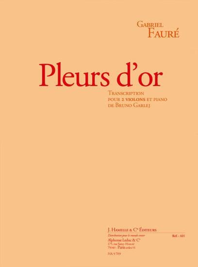 Pleurs D'Or Op72